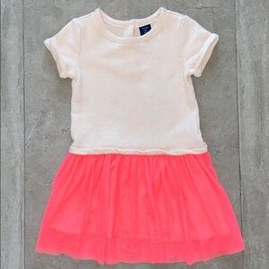 Gap Baby Sweatshirt Dress With Tulle Bottom